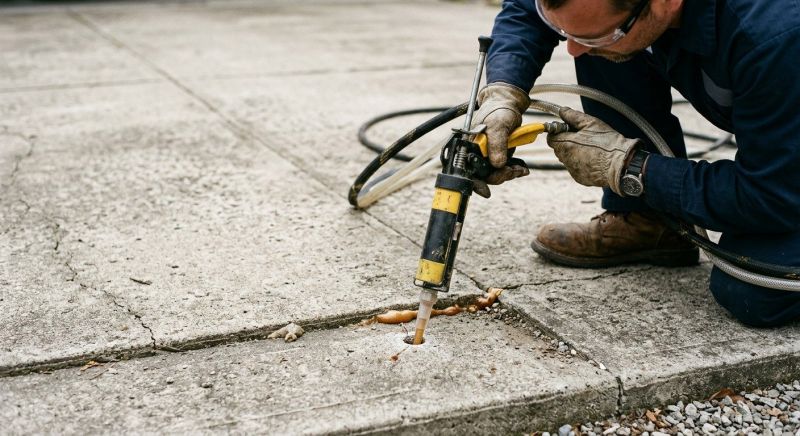 Concrete Mudjacking in West Des Moines, IA
