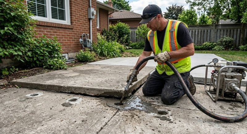 Concrete Mudjacking in San Antonio, TX