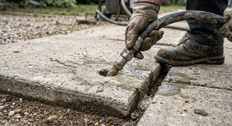 Concrete Slab Jacking in Des Moines, IA