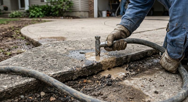 Driveway Slab Lifting in Columbus, OH