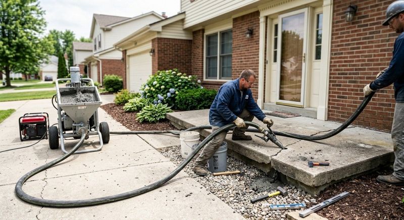 Garage Settling Repair in Denver, CO