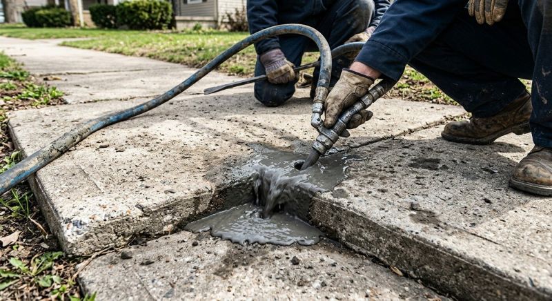 Sidewalk Raising in San Antonio, TX