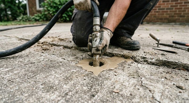 Sunken Patio Repair in Miami Dade County, FL