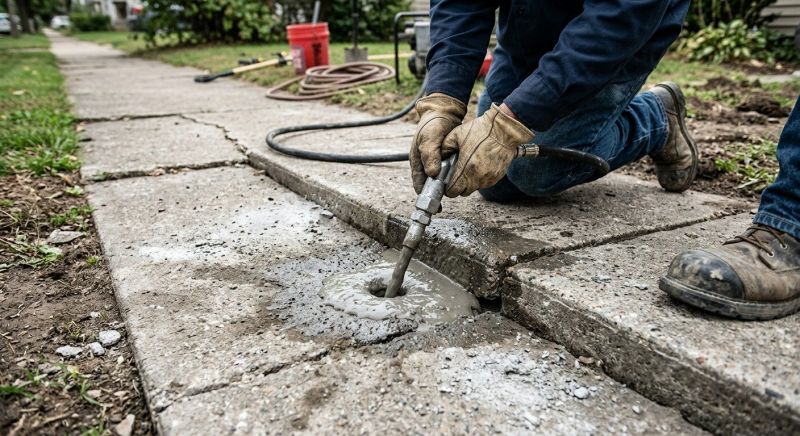 Walkway Leveling in Denver, CO