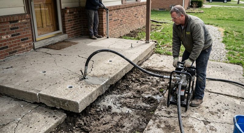 Porch Leveling in Denver, CO